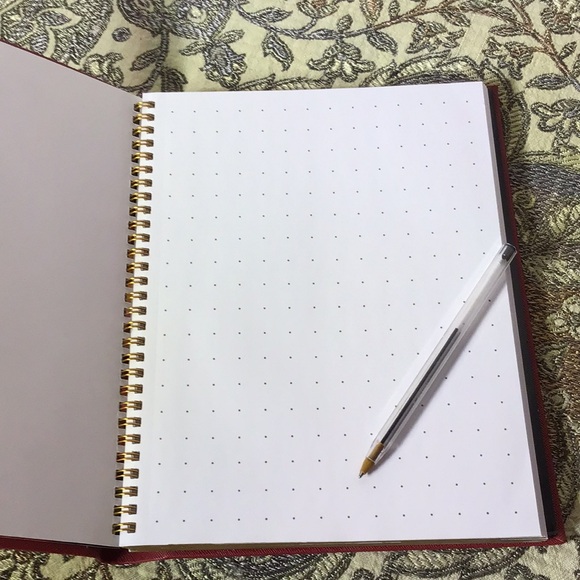 Journal add-on for $5 "Lost in the Thrill of it all" dotted pages ring bound - Picture 2 of 6